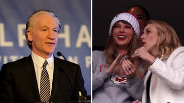 Taylor Swift didn't sit with Brittany Mahomes at the Chiefs game because of her husband's support for Trump.