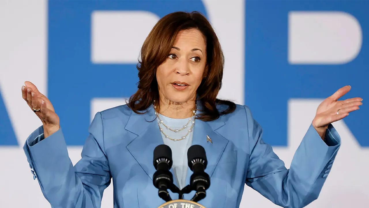 As past comments on the 'militarization of police' resurface, the DNC presents Harris as a 'law and order' standard-bearer.