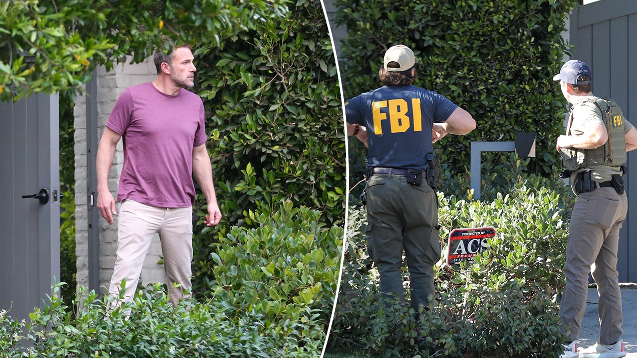 FBI conducts activity at Ben Affleck's LA home in relation to Palisades fire.