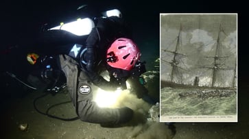 1856 shipwreck discovered off Massachusetts coast: 'Haystack needle'