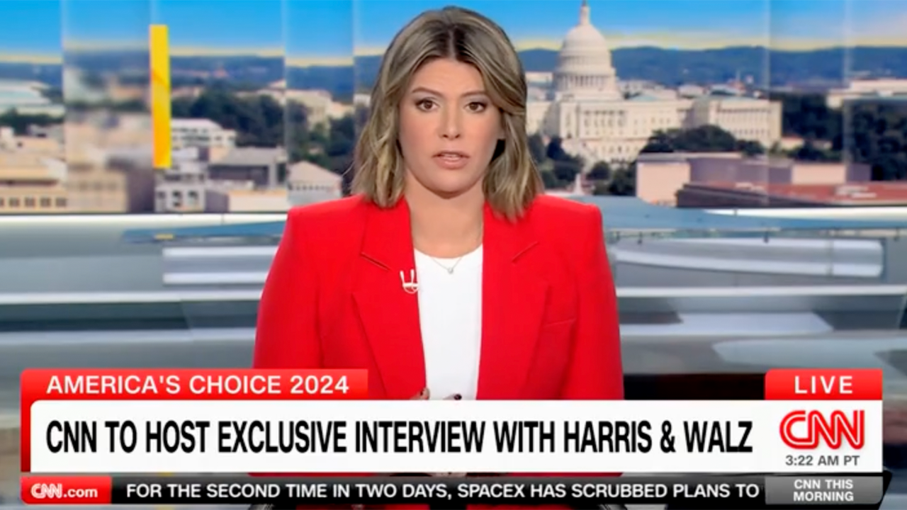 CNN anchor: Was it too late for Harris to schedule her first interview?