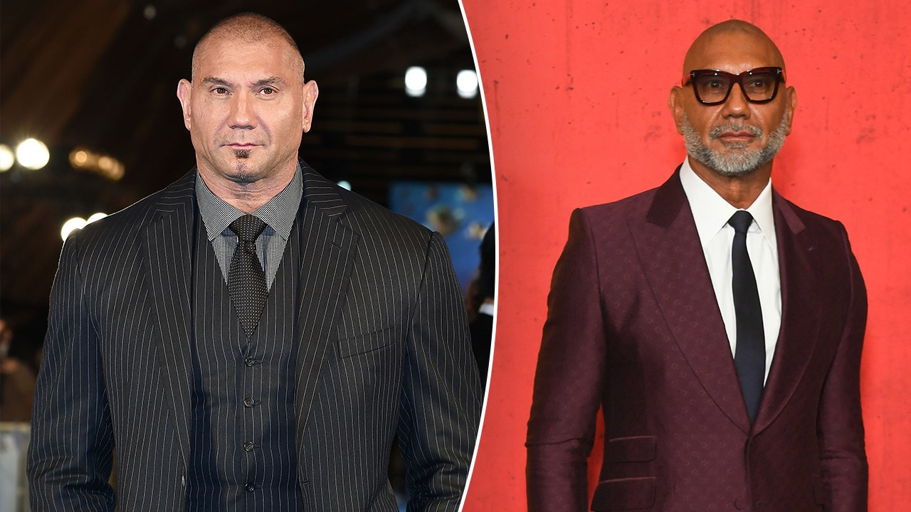 Dave Bautista reveals he's losing weight at an alarming rate.