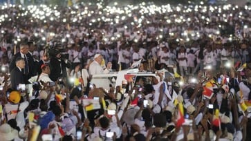 Nearly half the population of East Timor attended Pope Francis' mass.