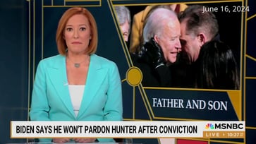 MSNBC's Jen Psaki praised Biden's decision not to pardon Hunter Biden as a display of strong character.