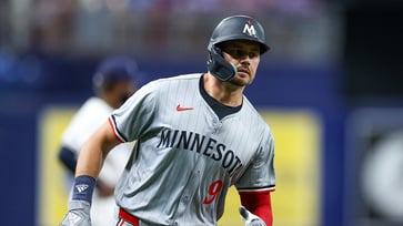 Tampa Bay suffers defeat as Trevor Larnach of the Twins hits a line drive home run and accidentally injures a fan.