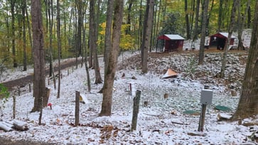 The coldest air of the season so far is impacting western NC mountain towns recovering from Hurricane Helene.