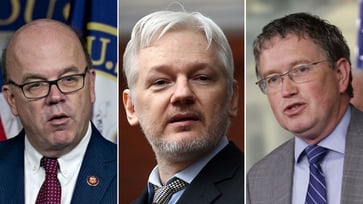 Biden should pardon Assange to demonstrate commitment to press freedom, say McGovern and Massie.