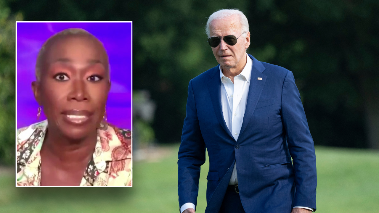 Joy Reid suggests that Biden's recovery from COVID is equivalent to Trump surviving an assassination.