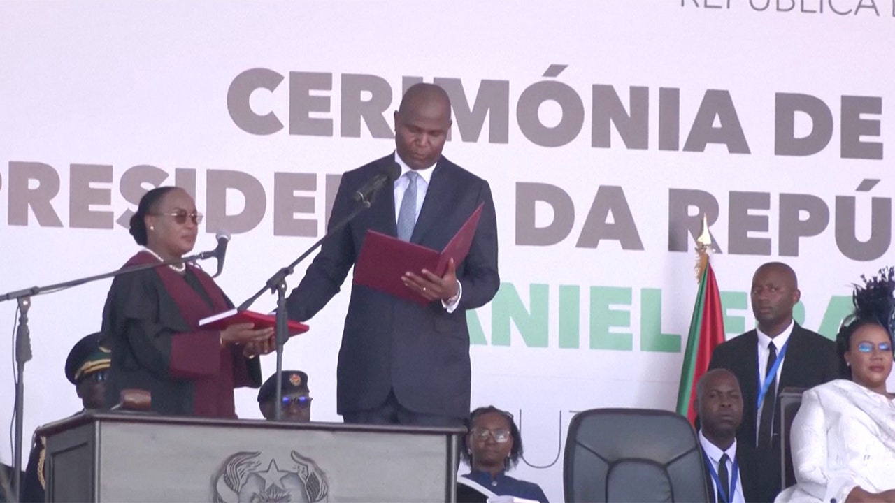 Mozambique's disputed election results in Chapo's inauguration as president.