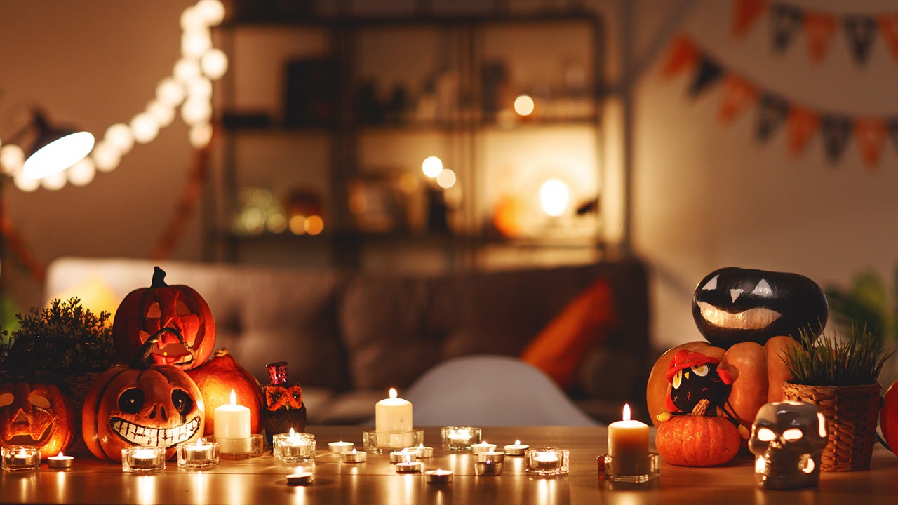 Host an unforgettable Halloween celebration with these eerie decorations.