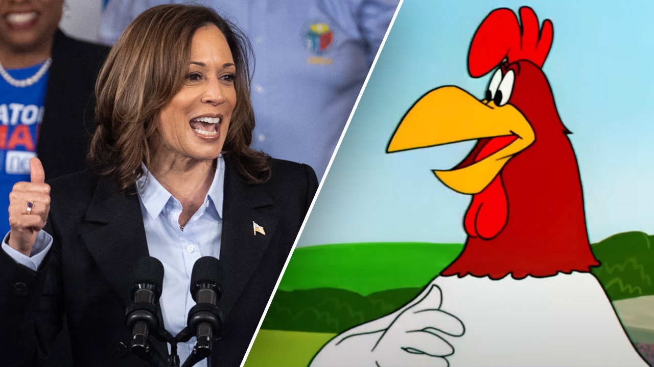 Kamala Harris's 'cringe' new accent at a Detroit rally sparks 'Foghorn Leghorn' comparisons.