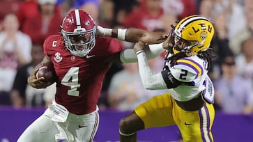 No. 11 Alabama's Jalen Milroe scores 4 touchdowns, nearly 200 yards, as they dominate No. 15 LSU.