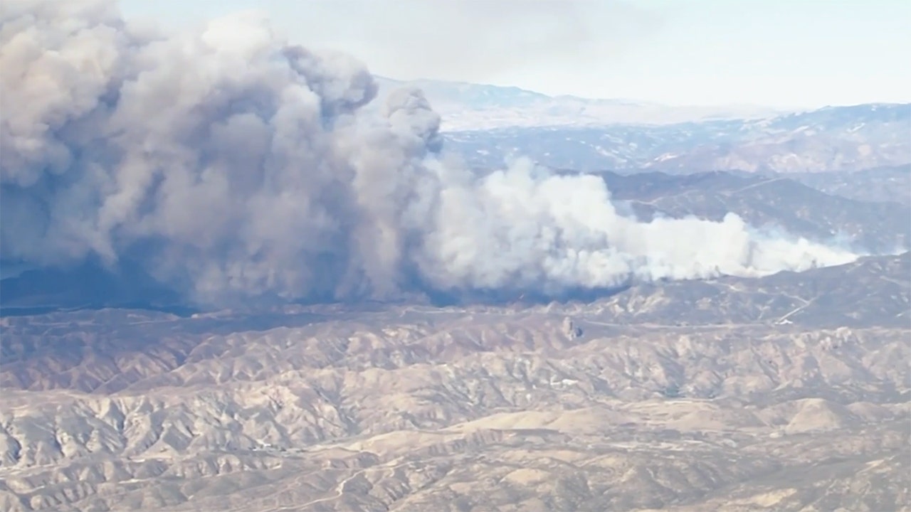 A fire broke out in Los Angeles County, prompting officials to issue evacuation orders.