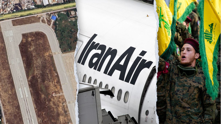 Allegations claim that Iran's national airline is transporting weapons to Beirut airport for the benefit of Hezbollah, a terrorist proxy group.