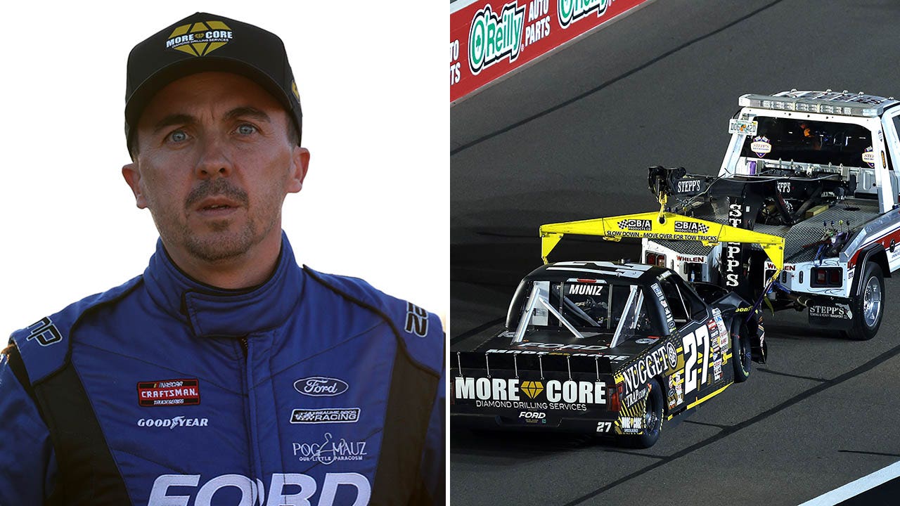 Frankie Muniz is transported to the ambulance after a severe collision during the NASCAR race: 'Severeely impacted'