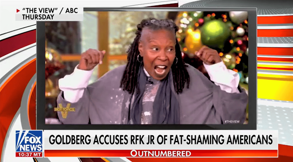 Whoopi Goldberg accuses RFK Jr. of fat shaming on 'Outnumbered': "How stupid do you have to be?"