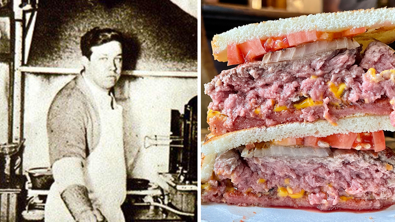 Danish immigrant street-wagon cook Louis Lassen is the American who made us love hamburgers.