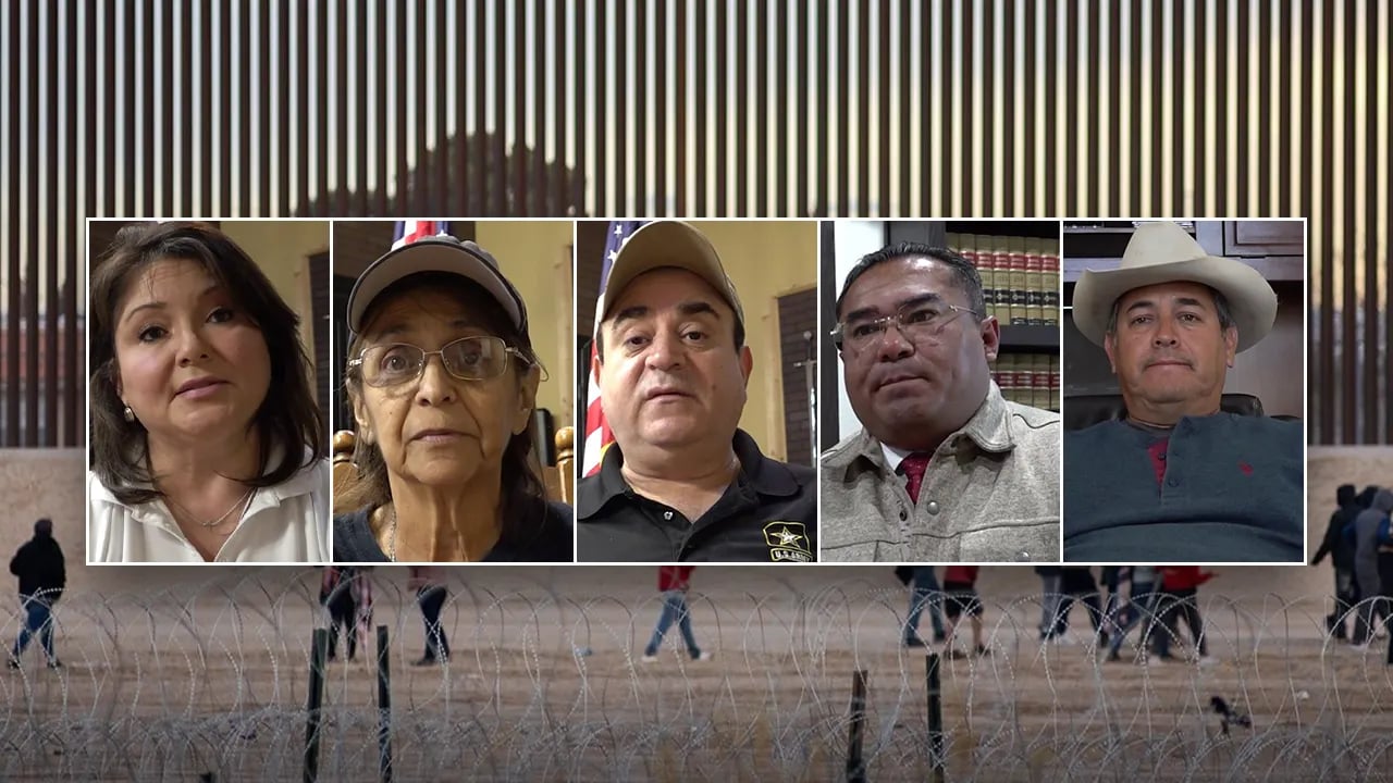 Border county residents urge Trump to tackle immigration and complete the wall.