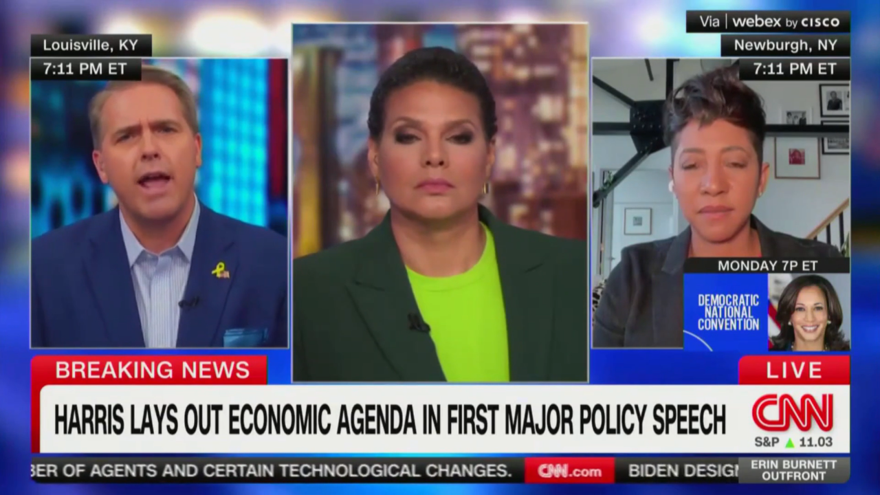 A CNN commentator warns that Harris' price control plan will lead to "bread lines" and a "The Walking Dead" economy.