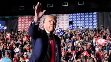 Trump campaign's final message to voters: "Harris damaged it, Trump will restore it"