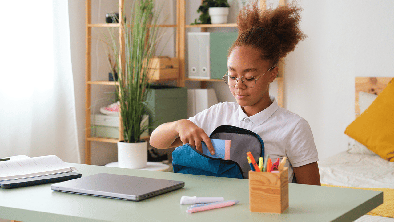 Stay organized throughout the school year with these desktop and backpack organizers.