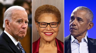 LA Mayor Karen Bass was once a top VP contender for Biden, highly praised by Obama as 'outstanding'.