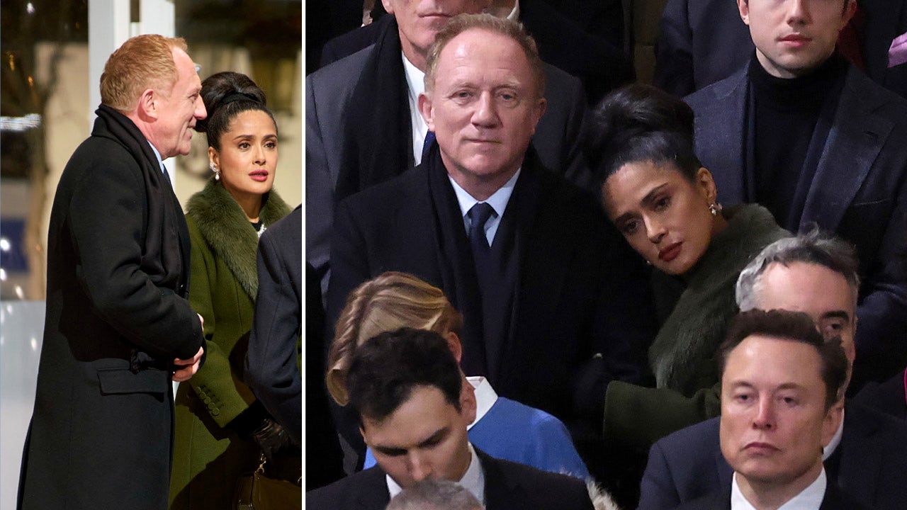 Salma Hayek and her billionaire husband attended the reopening of Notre Dame Cathedral after donating $113 million for its restoration.