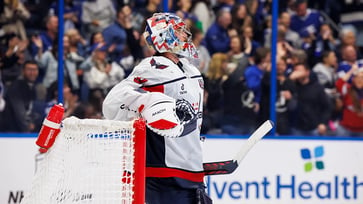 Inexplicably, the NHL goalie scores a goal for the opposing team by putting the lead goal in his own net.