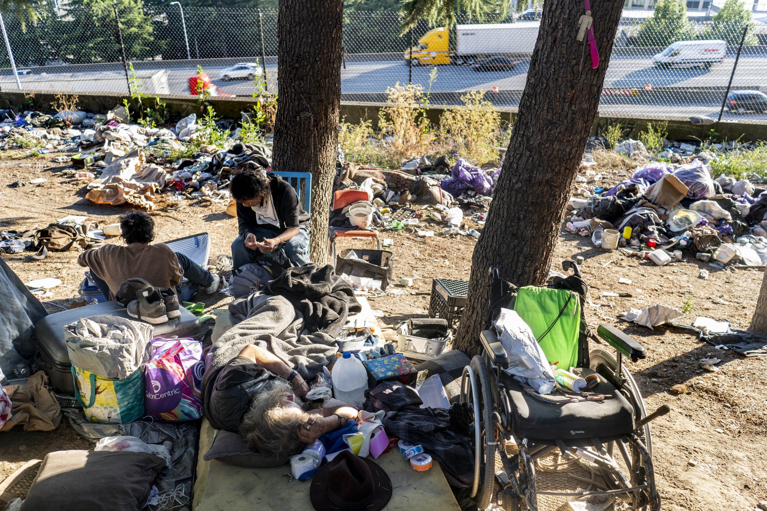 During a homeless encampment cleanup in Seattle, volunteer groups stumbled upon a "ticking timebomb."