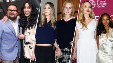 Photos show Cher, Nicole Kidman, and Angelina Jolie allowing their children to be the focus.