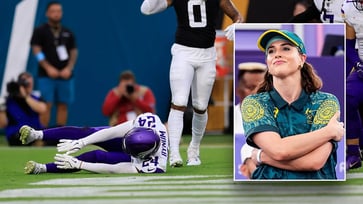 Australian breakdancer inspires Vikings' Cam Bynum's interception celebration routine.