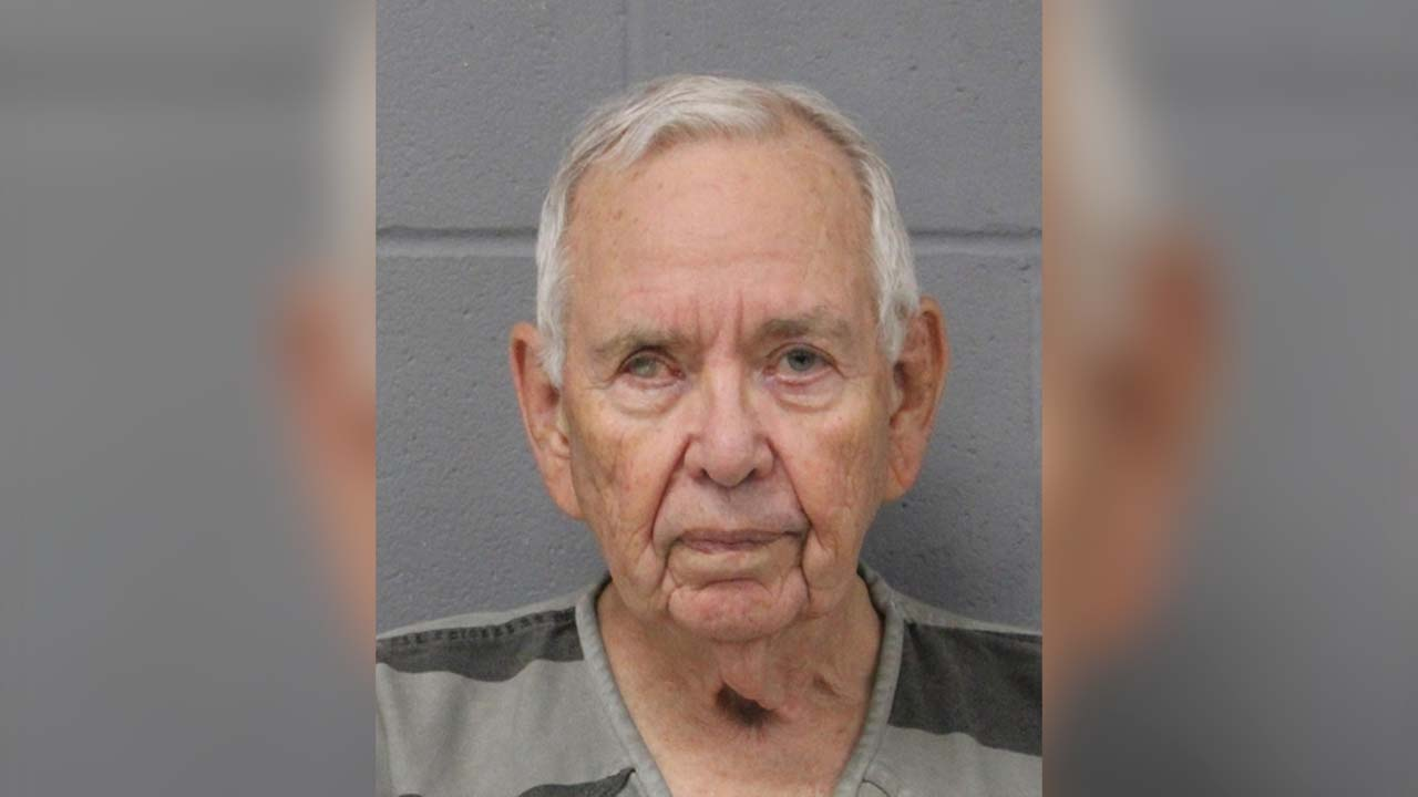 An elderly man with a criminal history was accused of brutally murdering his roommate and dog.