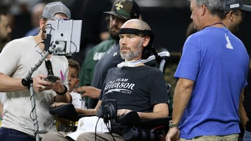 Steve Gleason, a former Saints player, is currently stable after being transferred to a hospital as Hurricane Francine hits the region.