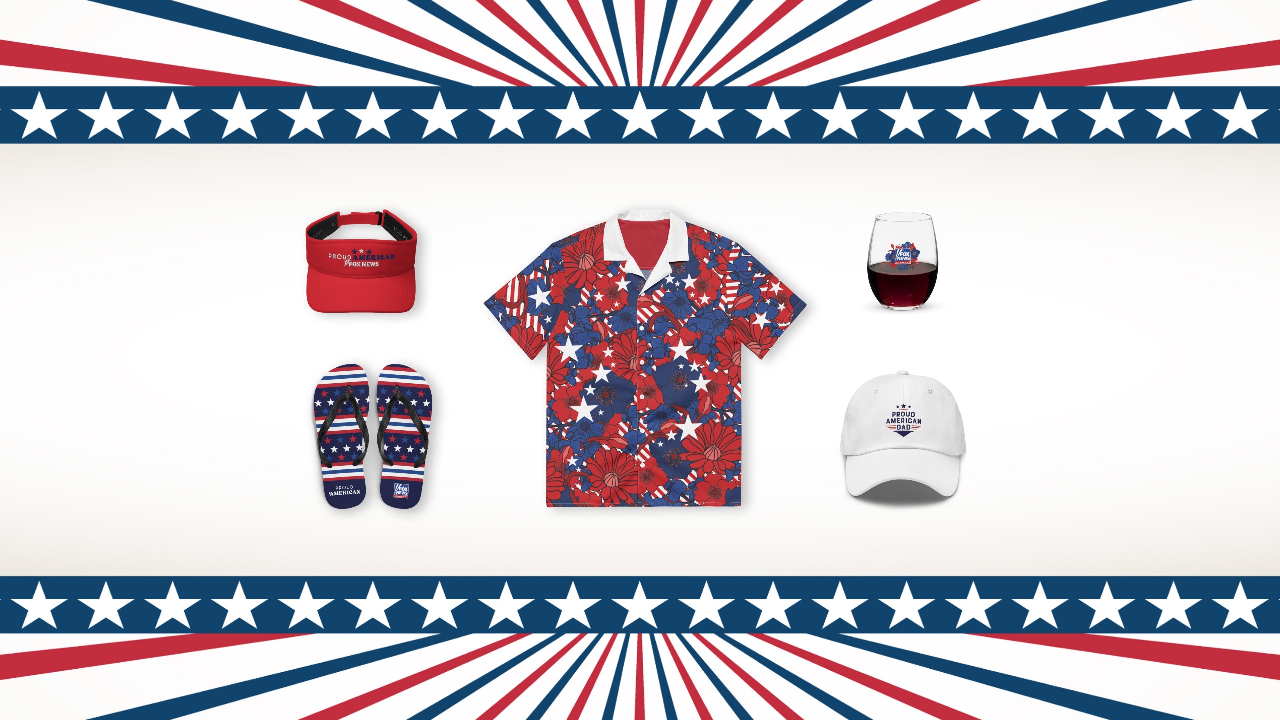 The Proud American collection is on sale at Shop Fox during Labor Day.