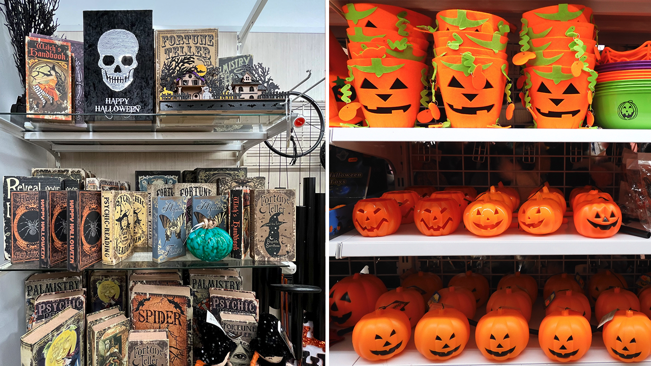 As Halloween decorations appear on store shelves, social media users express their frustration: 'Why can't we wait until fall?'