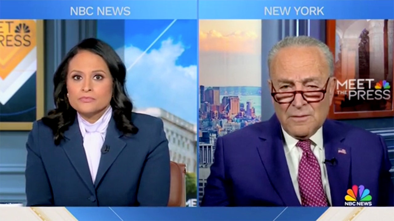 Chuck Schumer faced criticism after a resurfaced clip of him dismissing Biden's decline as "right-wing propaganda."