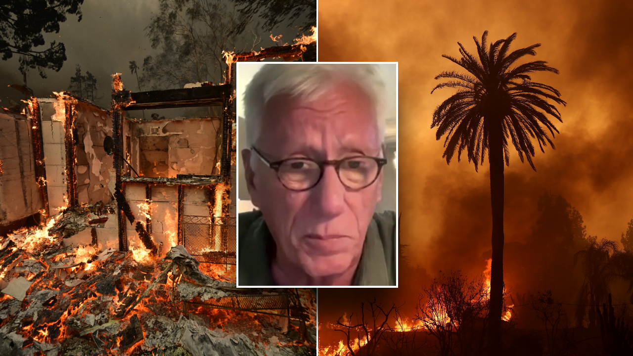 James Woods recalls chaotic moments as Palisades fire gained momentum, praises 'good' neighbors for help.