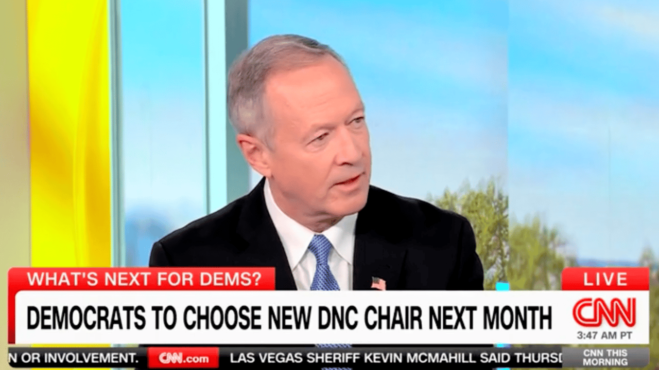 If the Democrats fail to connect with the working class, they will continue to lose, says Martin O'Malley, who is running for DNC chair.