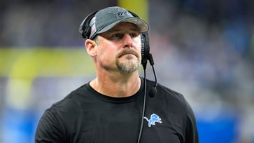 During a radio interview, Dan Campbell uses inappropriate language while discussing the Lions' recent injuries.