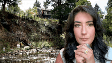 A Colorado woman claims she went to war when the county tried to seize her private property.