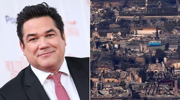 Hollywood's voting patterns may be altered by the California wildfire catastrophe, predicts Dean Cain.