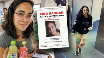 The family of the woman who disappeared during a cross-country trip reports receiving enigmatic messages from her phone that were unlike her usual communication style.