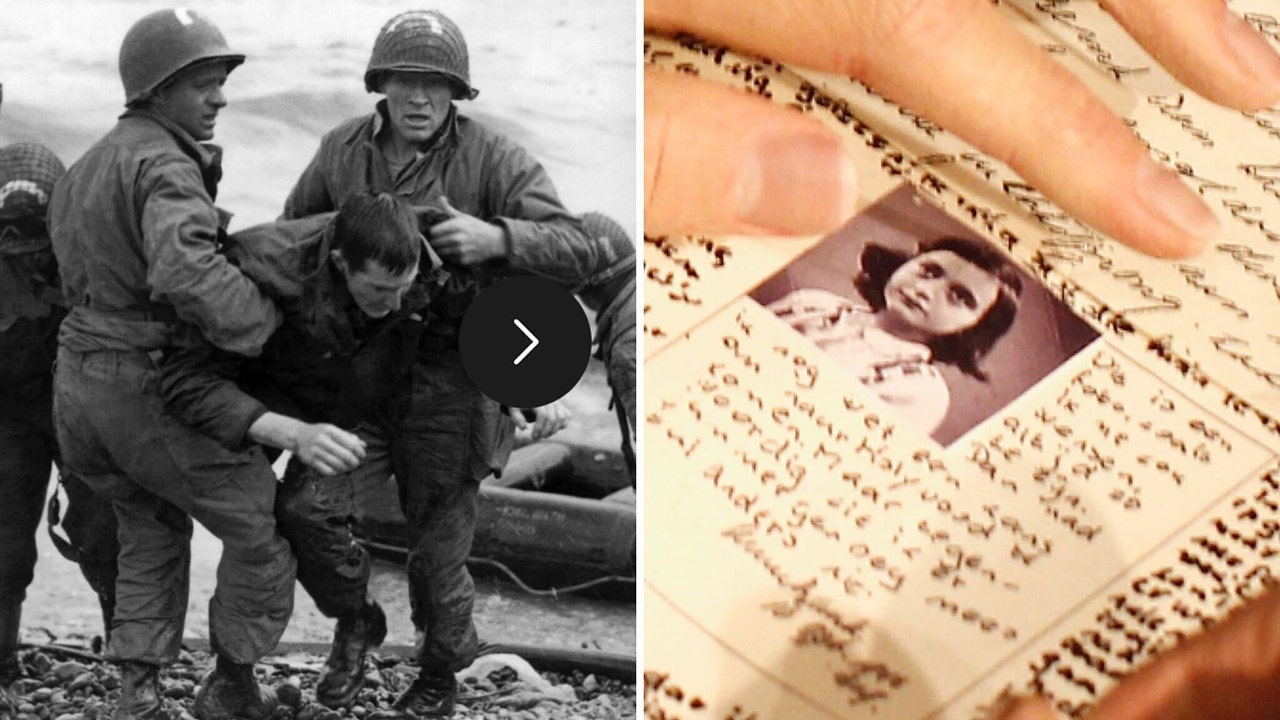 On D-Day, Anne Frank's spirits rose as she wrote about the arrival of heroic GIs: "Friends are on the way."