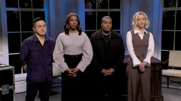 SNL parodies its opposition to Trump by appearing to endorse his victory: "We've been with you all along."