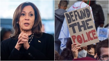 The Harris campaign makes significant donations to organizations advocating for police defunding and reparations.