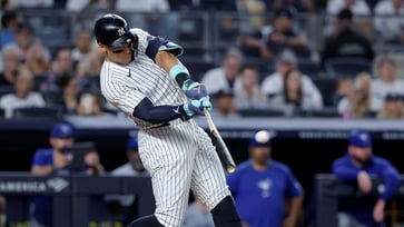 A grand slam by Aaron Judge at Yankee Stadium sends the crowd into a frenzy against the Red Sox.