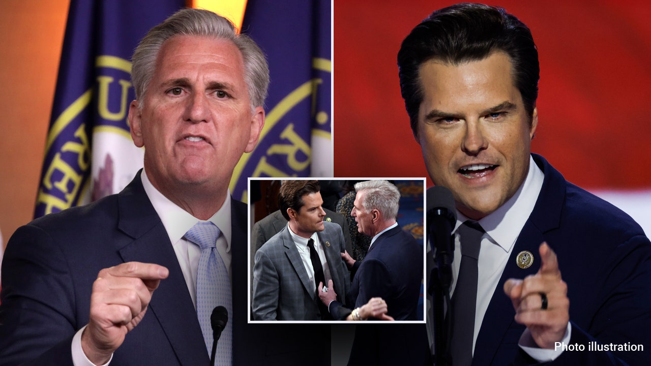 Matt Gaetz should seek professional help after viral spat, says Kevin McCarthy: "He looks very unhinged."