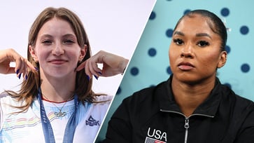 Gymnast in Jordan Chiles' Olympic medal drama joins rival college team amid ongoing legal dispute over rightful winner.