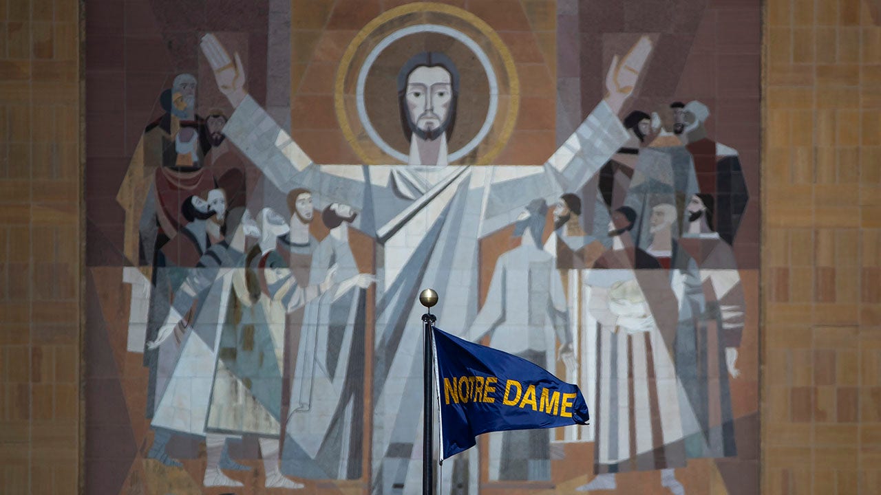 The college football national championship between Notre Dame and Ohio State will prioritize faith.