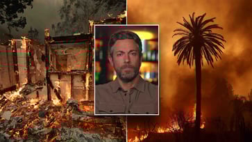 The actor Zachary Levi has accused the leadership of being "incredibly poor" and has suggested "criminal negligence" in relation to the LA wildfires.